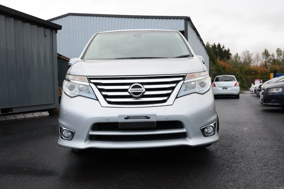 NISSAN SERENA 2015 SILVER - Image 1