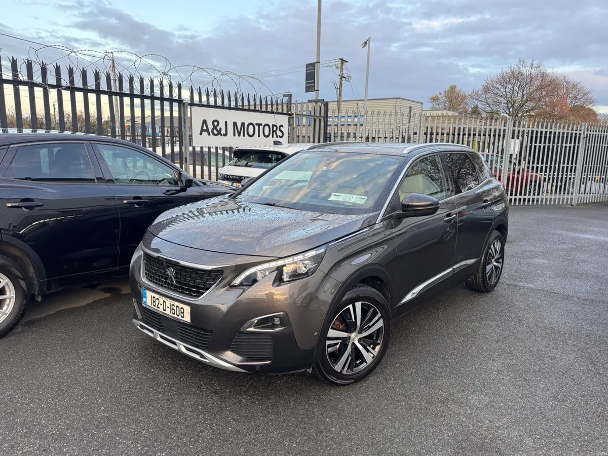 18 Peugeot 3008 1.2 GT LINE Glass Roof - Image 1