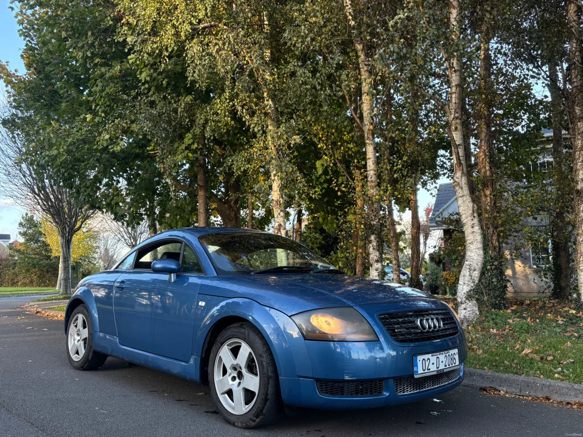 2002 Audi TT 1.8 turbo only 52000miles new nct - Image 1
