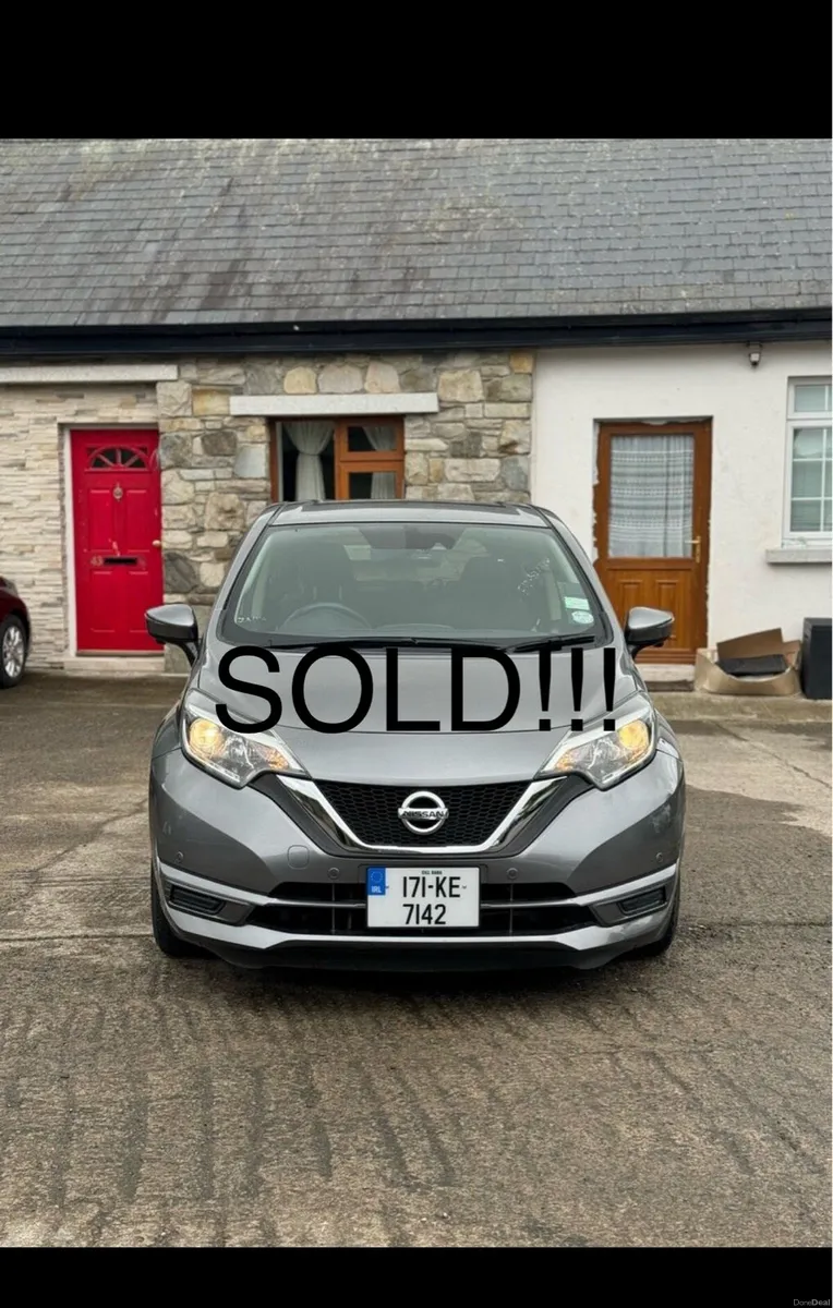 NISSAN NOTE 2017 360 camera Automatic - Image 1