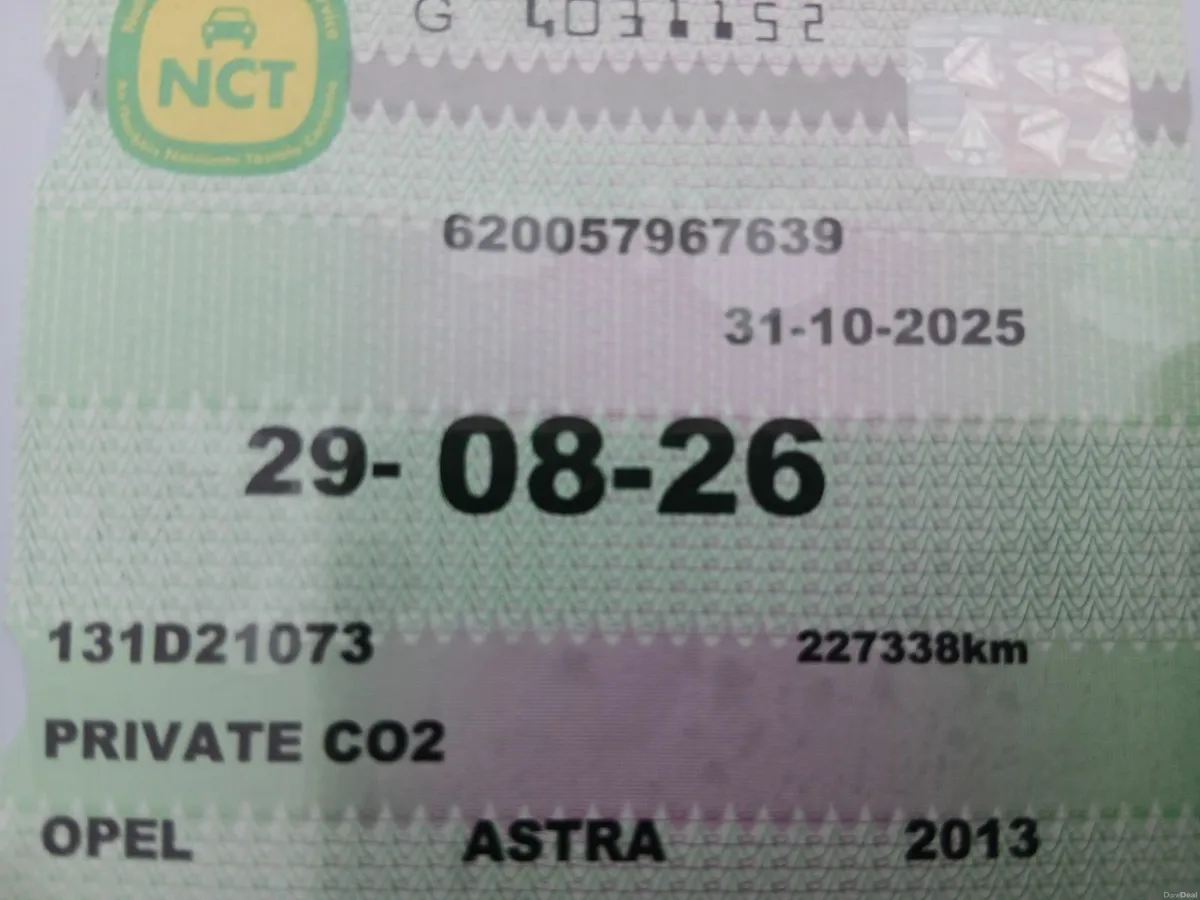 Opel Astra 1.7 CDTi 2013 New NCT - Image 4