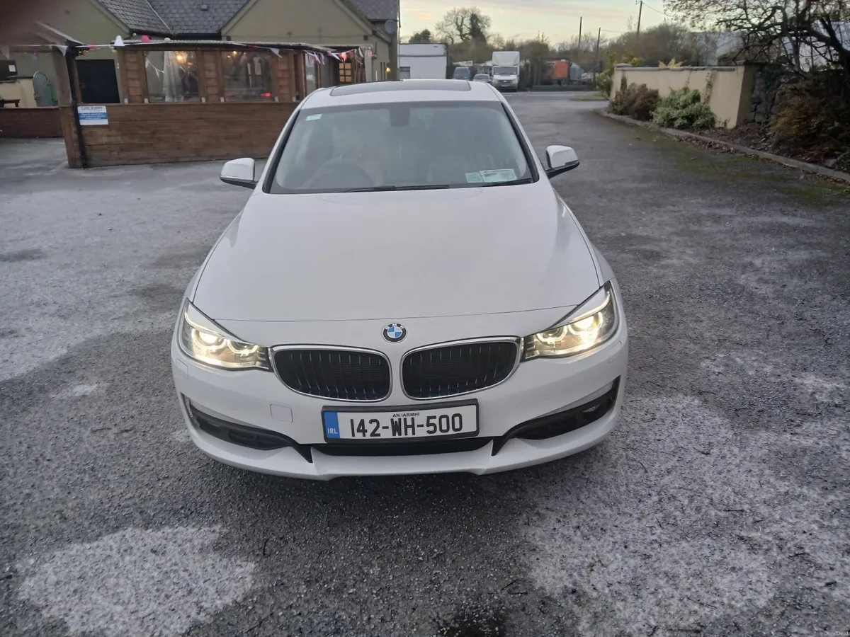 BMW GT 3-Series 2014 white new test - Image 3