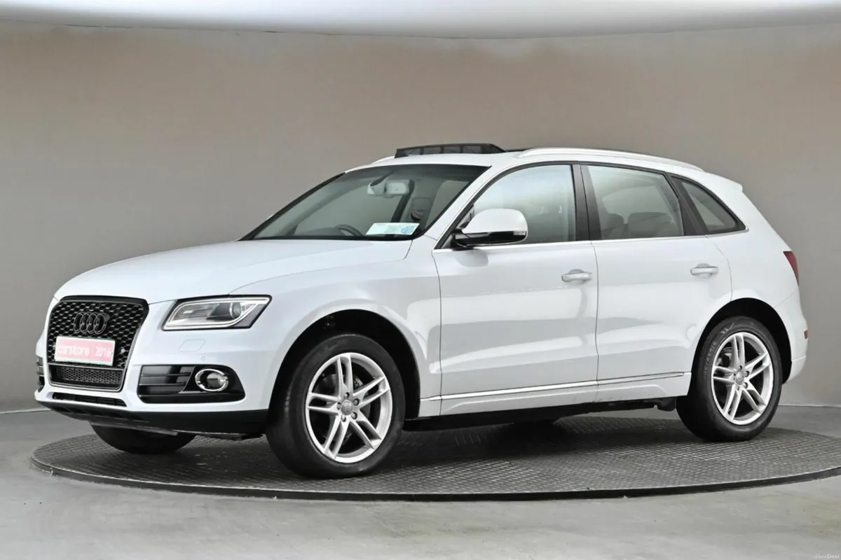 Audi Q5 2.0TFSI QUATTRO**FULL GREY LEATHER**EL.PAN - Image 4