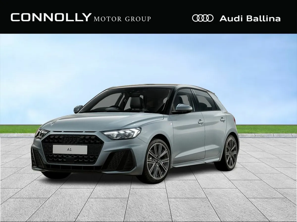 Audi A1 S-LINE BLK ED AUTO WITH REAR CAMERA, HIGH - Image 1