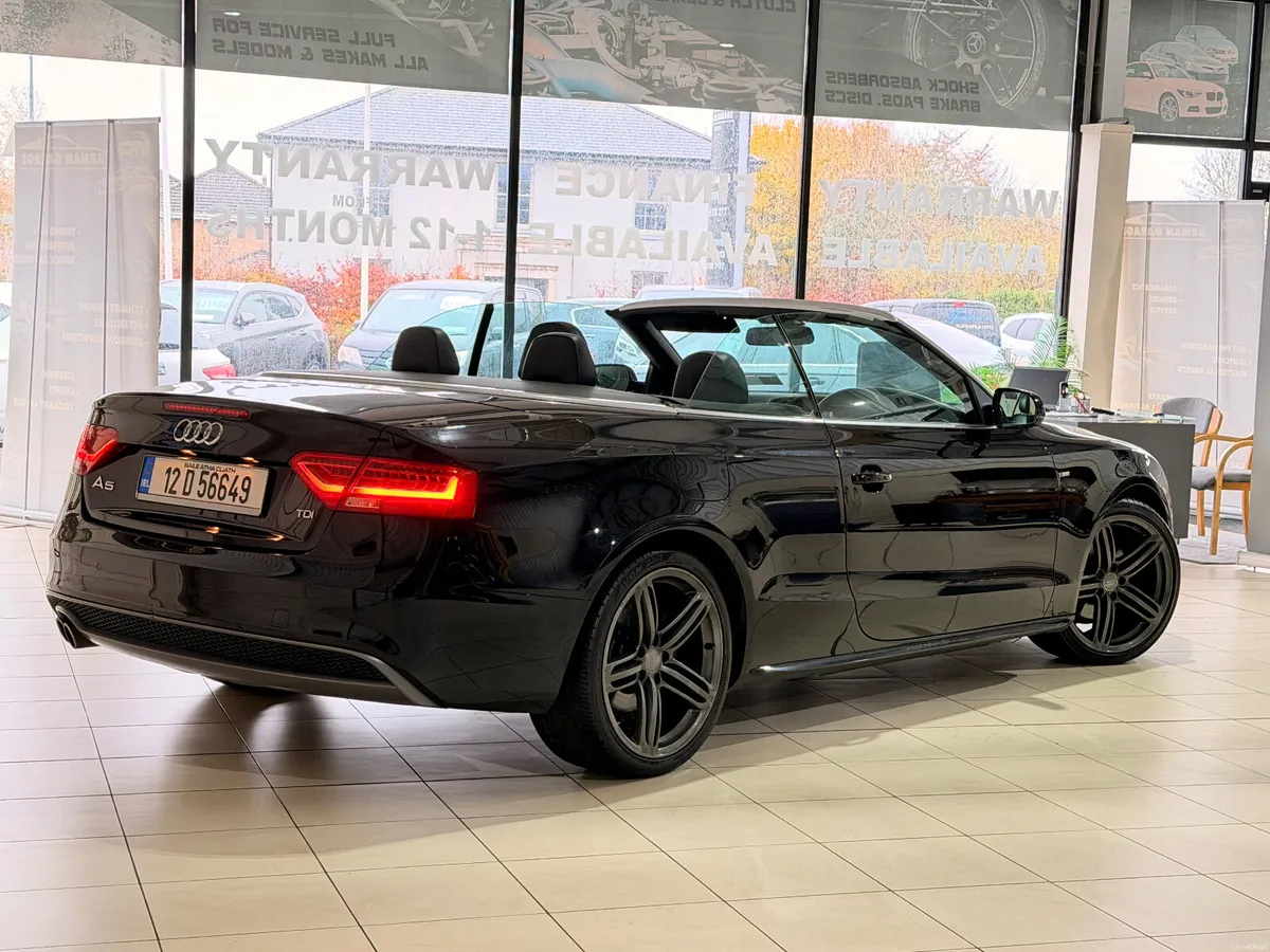 Audi A5 2.0 Diesel S-Line Cabrio - Image 4