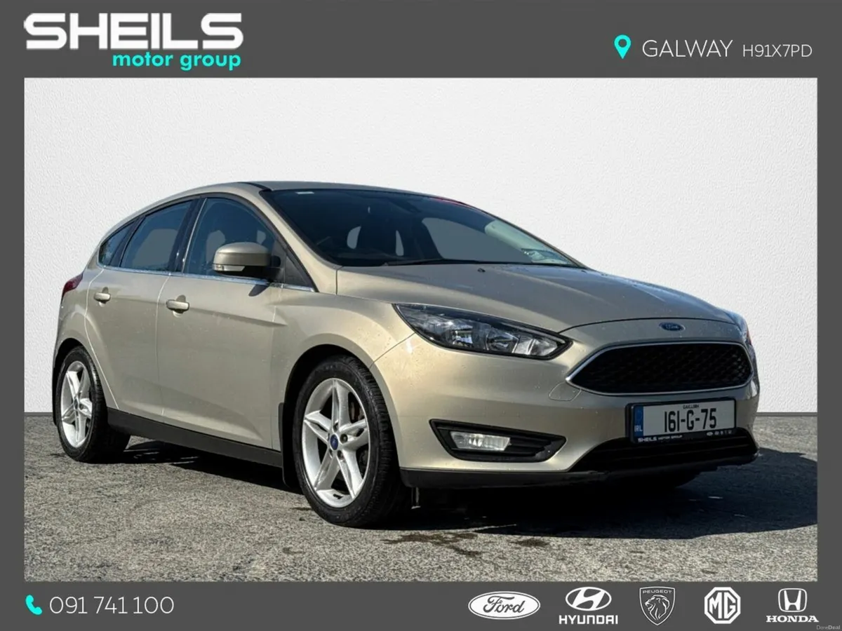 Ford Focus 1.0 Ecoboost Turbo 100PS Zetec - Image 1