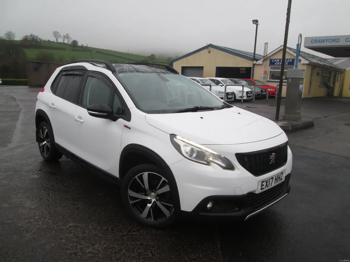 2017  PEUGEOT  2008  1.6  HDI  BLUE  GT-LINE  5DR - Image 1