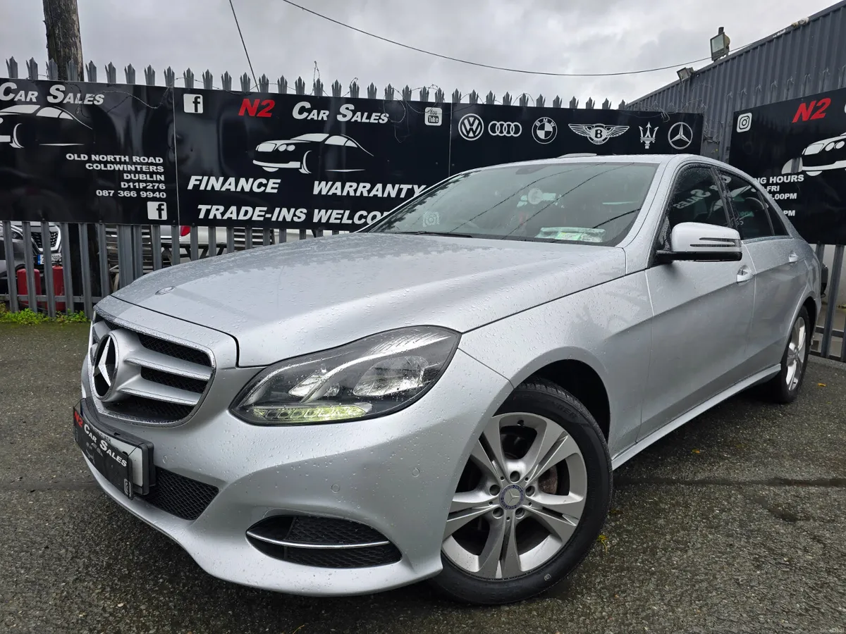 141 Mercedes E-Class 2.1d Auto, LOW MILES, NEW NCT - Image 1