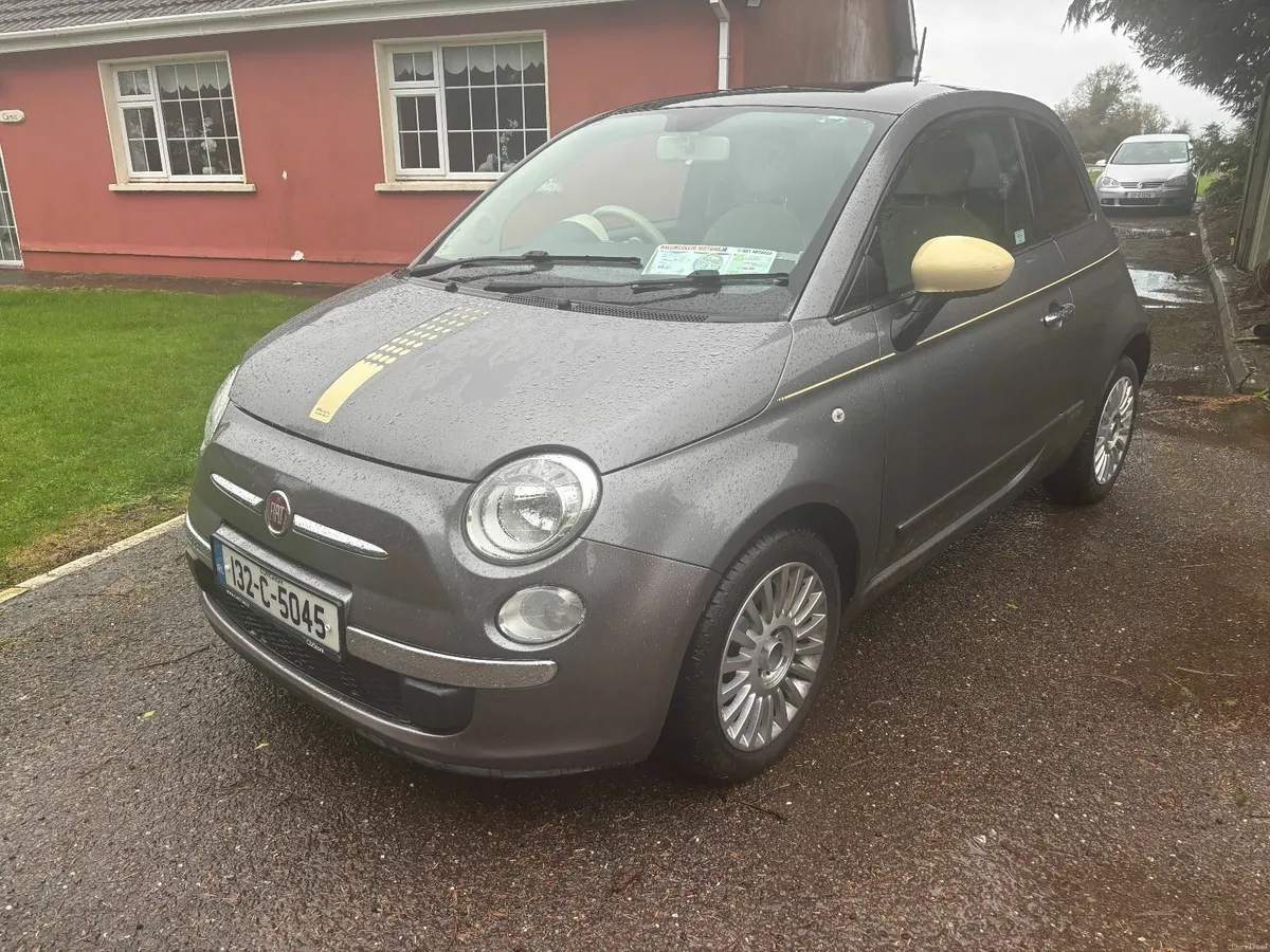 tiny mileage Fiat 500 2013 - Image 1