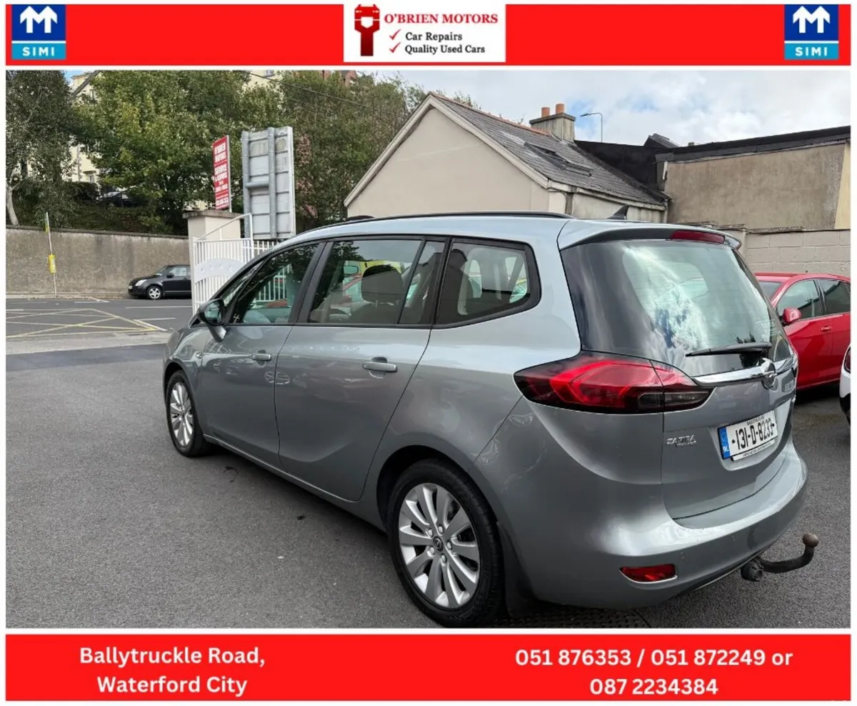 2013 Opel Zafira , 2.0 L, Seven Seater,,,Silver, - Image 4
