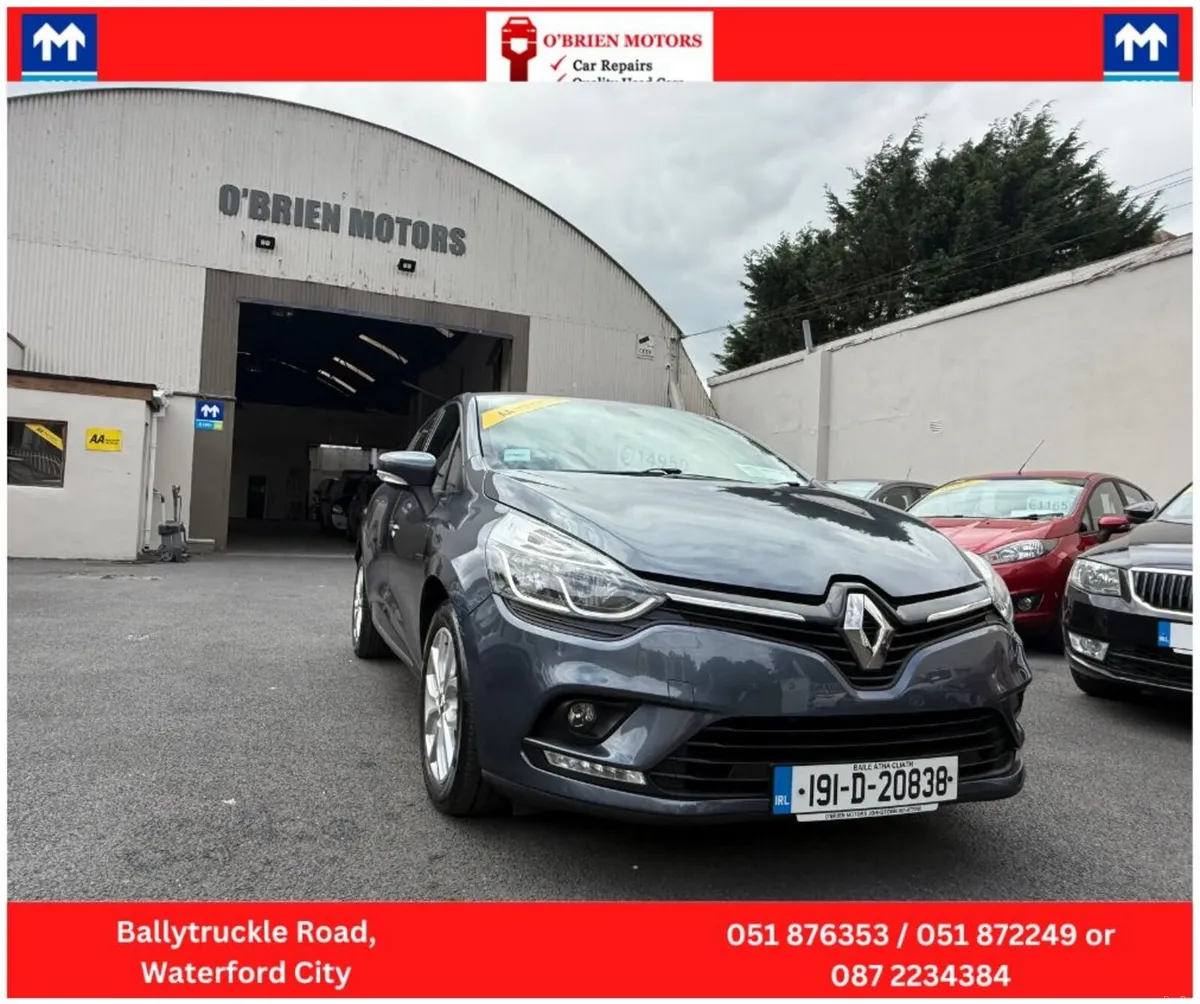 2019 Renault Clio, Grey, Hatchback,Petrol - Image 1