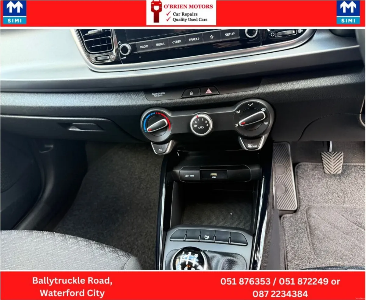 2021 Kia Rio, 1.2 Black, 5 Door Hatchback, Petrol - Image 5