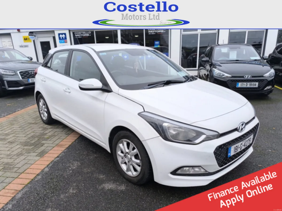 HYUNDAI I20 2018 SE MPI 83BHP 5DR 84PS - Image 1