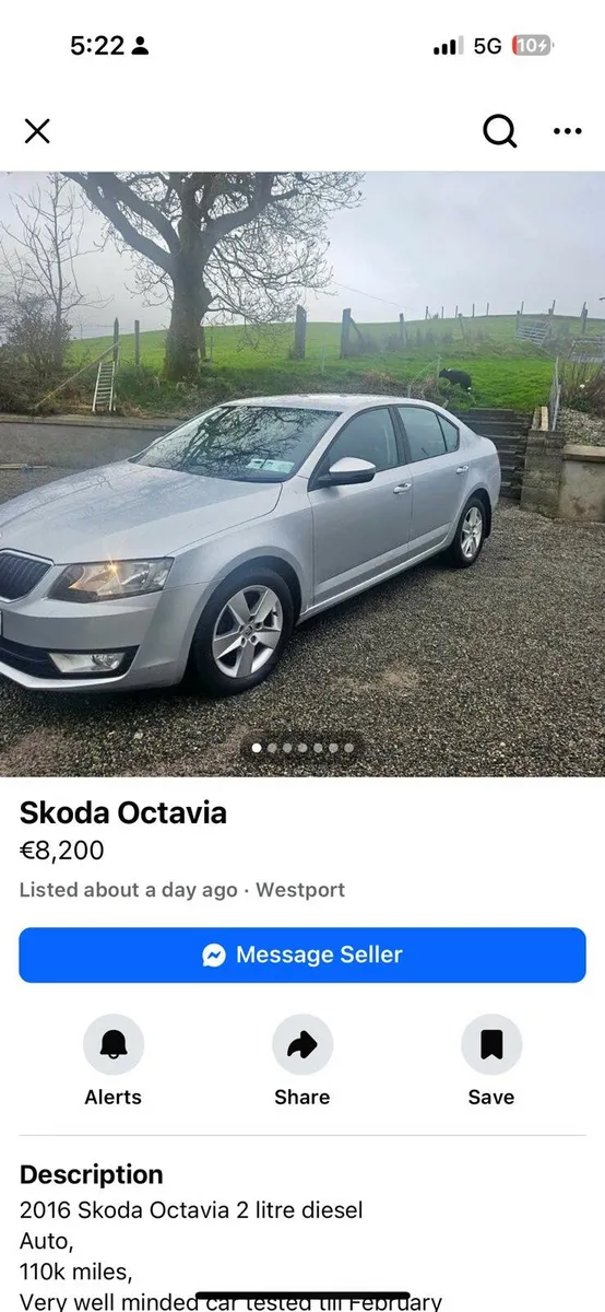 Scoda octavia 2.0 Automatic  low mileage - Image 2