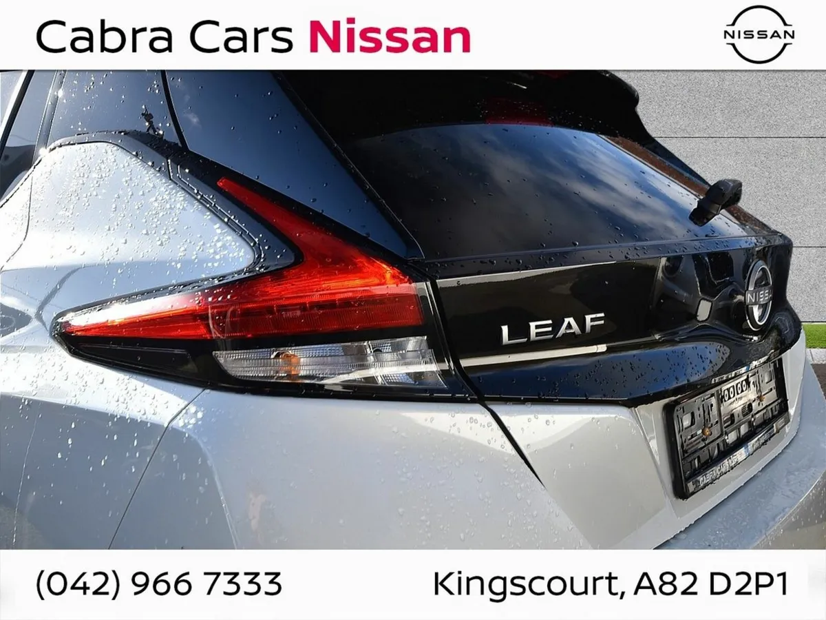 Nissan Leaf Tekna. Only 6,000kms. 242 reg. 40kw - Image 6