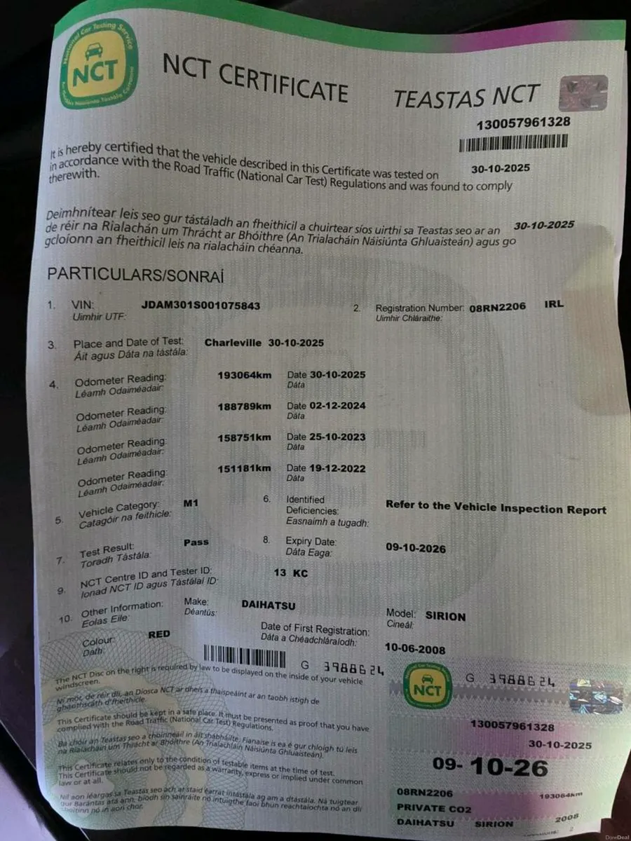 Daihatsu sirion - Image 1