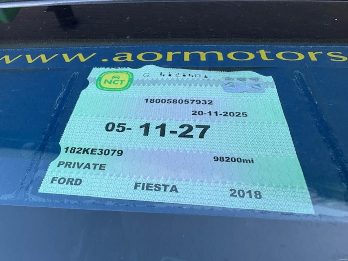 Ford Fiesta 2018 ZETEC 3 DR - Image 3