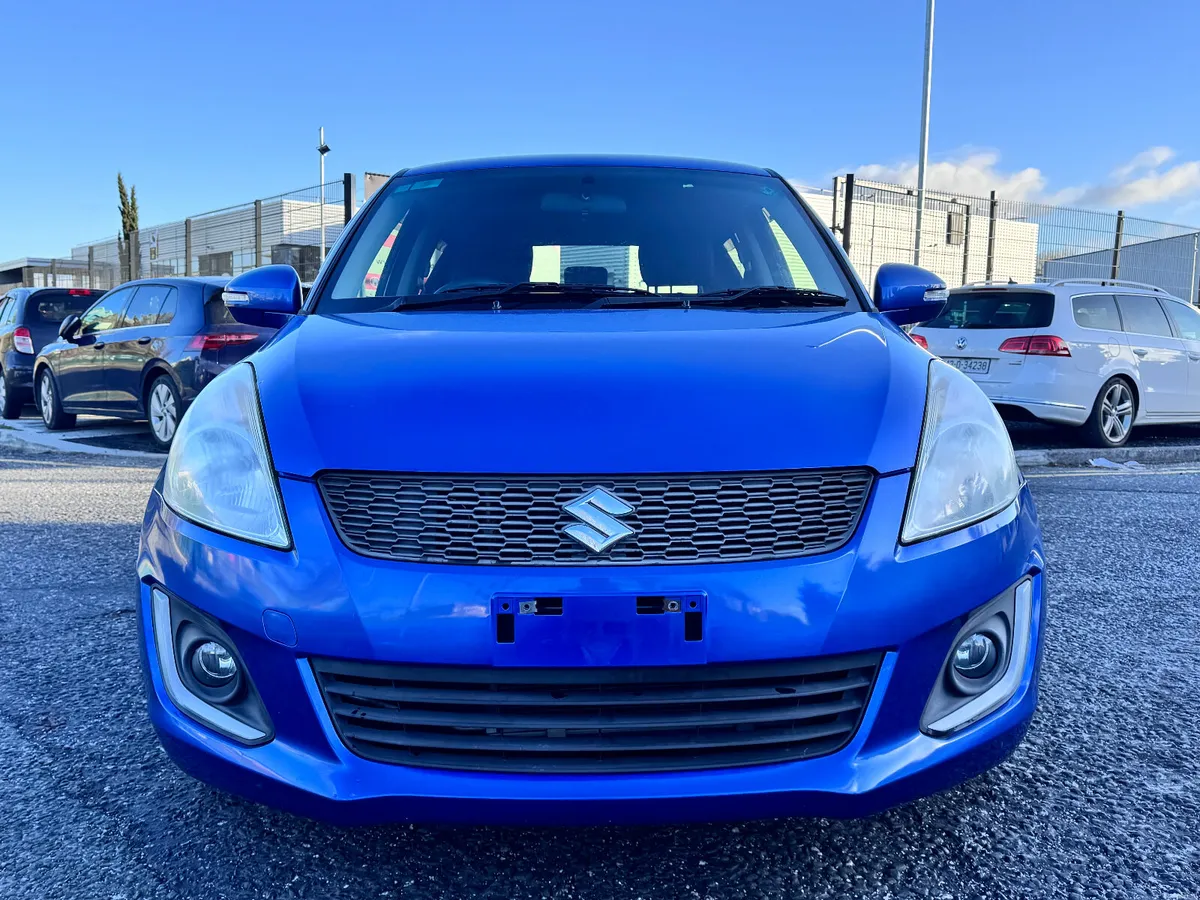 SUZUKI SWIFT 2014 BLUE - Image 1