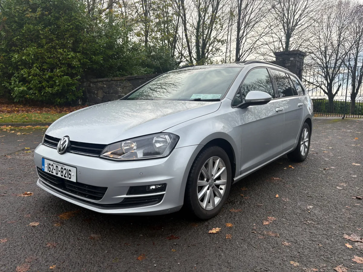 16 Vw Golf 1.6Tdi Automatic Estate!Like new !Mint - Image 3