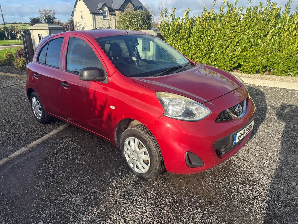 2015 NISSAN MICRA 1.2 XE NCT AND TAXED - Image 1