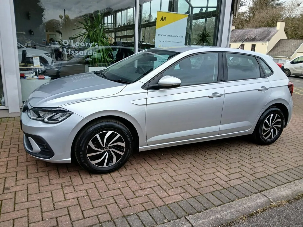 Volkswagen Polo 1.0 LIFE 1.0 TSi 95Bhp, Silver met - Image 2