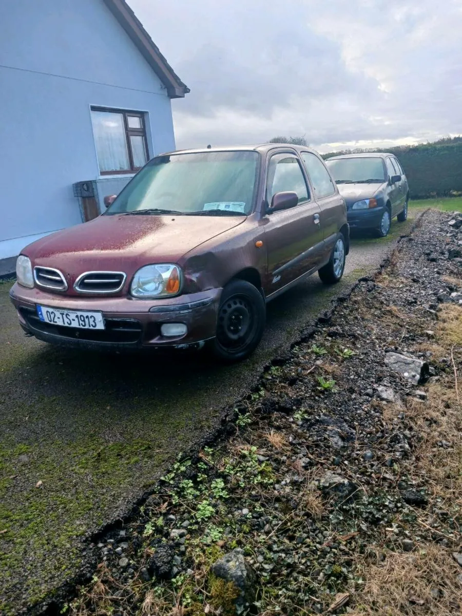 3 cars 02 Nissan  micra - Image 2