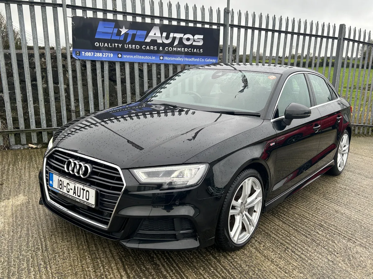 Audi A3 Saloon S line automatic  2018 - Image 1
