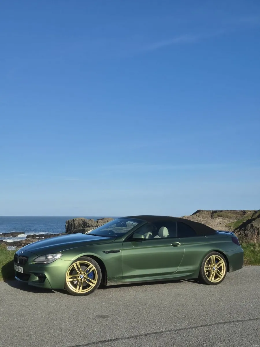 2013 BMW 640d Convertible - Unique Green Wrap - Image 1