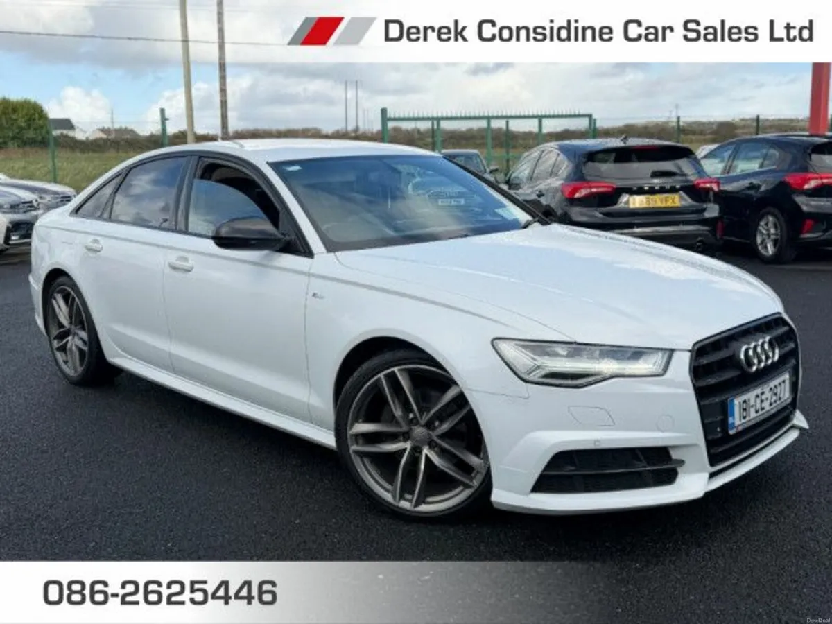 Audi A6 2.0 TDI Black ED S-LINE Ultra 187BHP 4DR A - Image 1