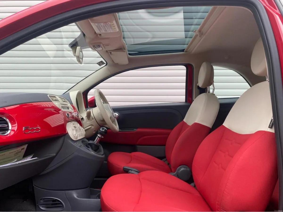 Fiat 500 1.2 SUNROOF @ Waltons Garage Ranelagh - Image 2