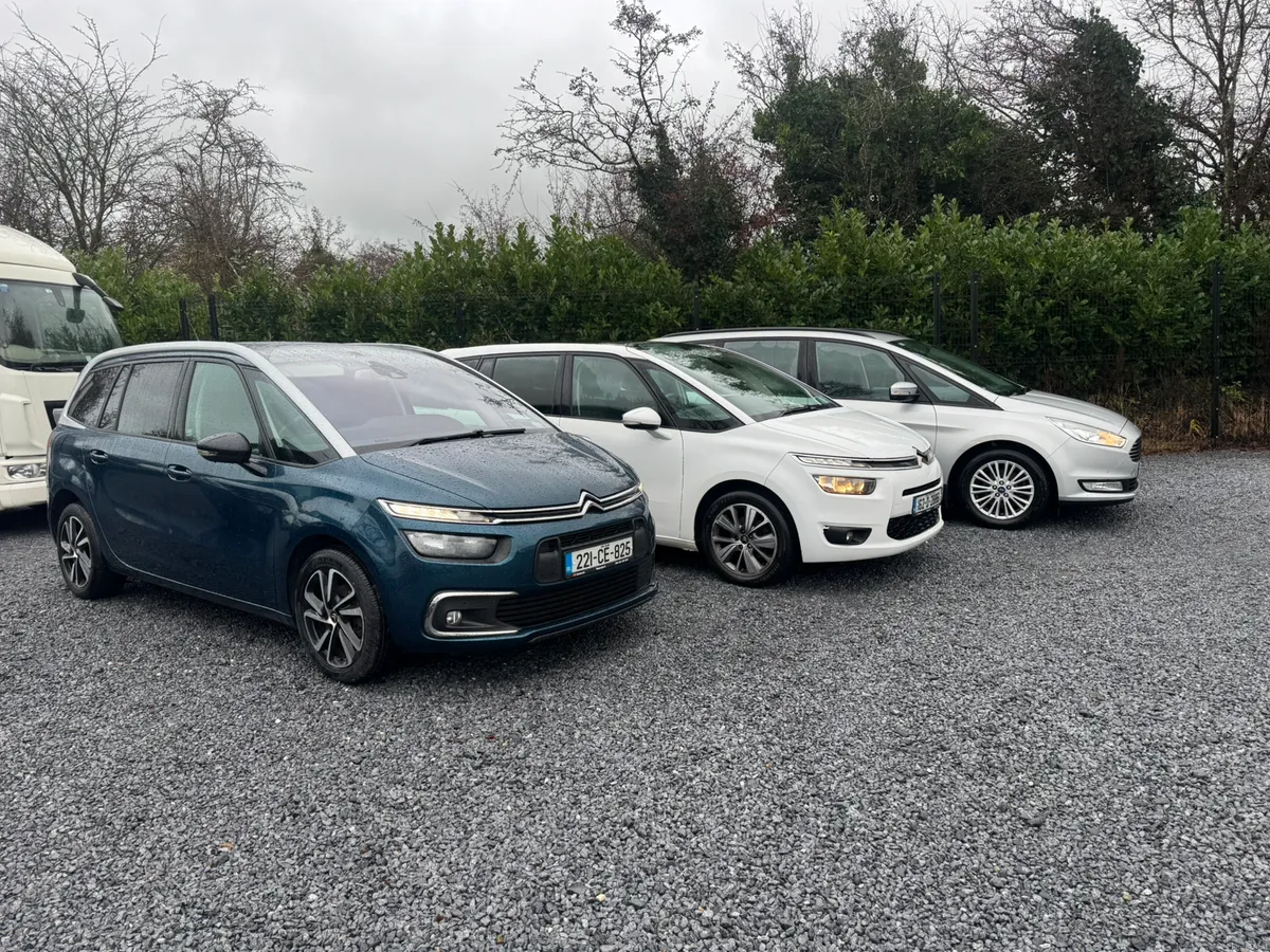 7 seaters in stock - ZERO DEPOSIT FINANCE - Image 1