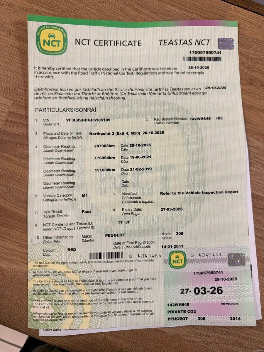 Peugeot 308 142 Diesel New Nct - Image 2