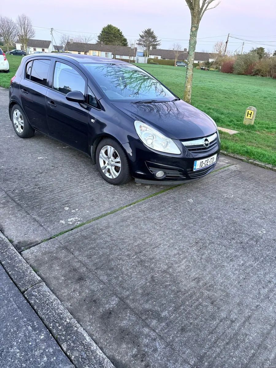 Opel Corsa 1.2 Diesel 2010 tax and Nct - Image 1