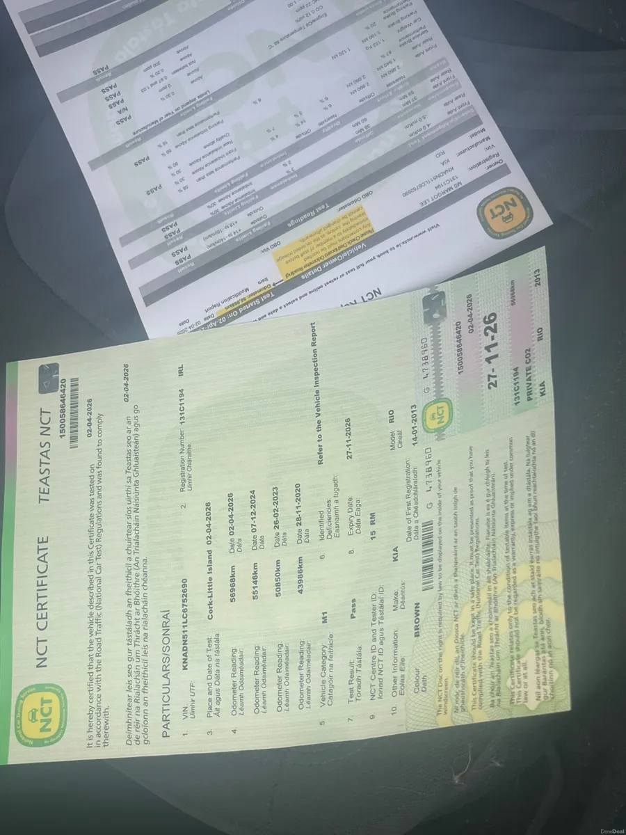 Kia Rio 2013 * 59 KLMS MINT - Image 3