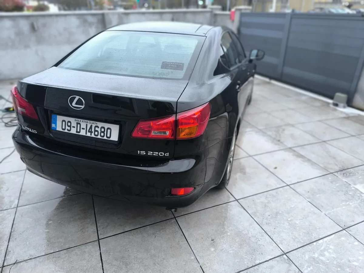 2009 Lexus IS 220D Executive Low Mileage Valid NCT - Image 4