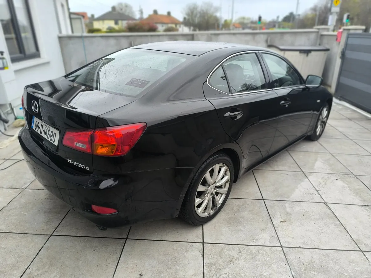 2009 Lexus IS 220D Executive Low Mileage Valid NCT - Image 3