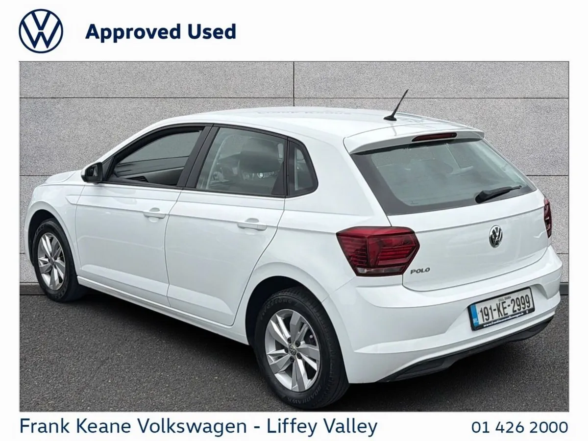 Volkswagen Polo TRENDLINE 1.0 TSI 65HP *WHITE* *12 - Image 3