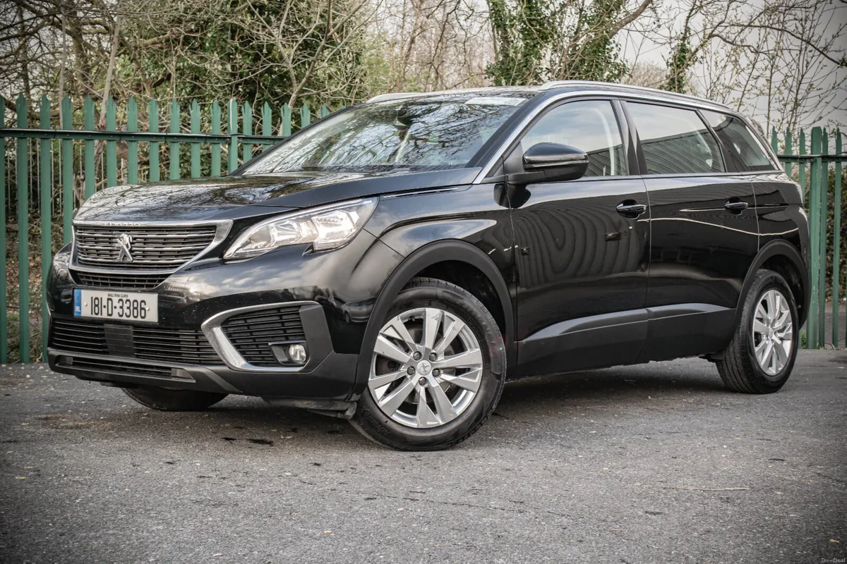 2018 BLACK PEUGEOT 5008 ACTIVE 1.6 BLUE HDI - Image 4
