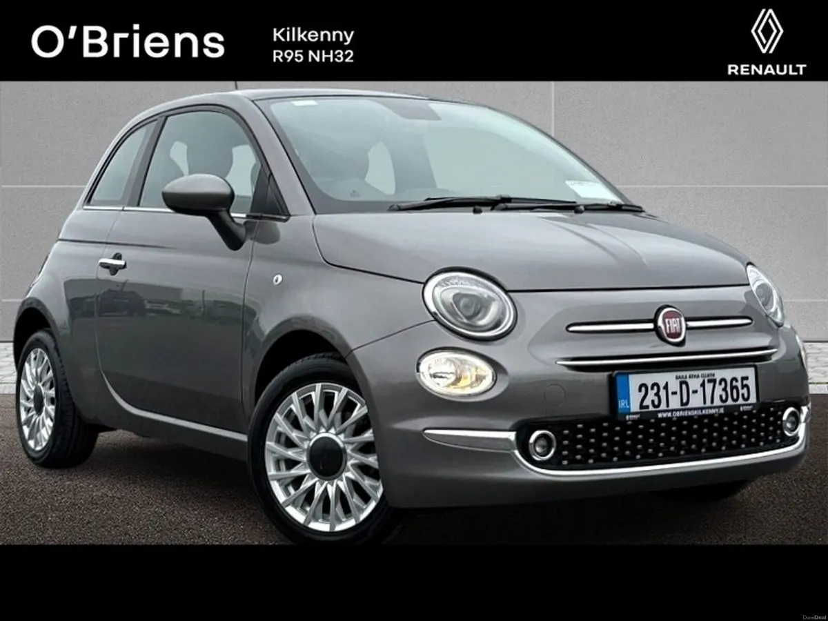 Fiat 500 DOLCEVITA 1.0 MHEV 70 BHP 3DR *1 OWNER - - Image 1
