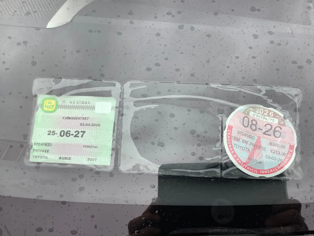 07 Toyota Auris 1.4 pet..serviced.NEW NCT 06/27 - Image 3