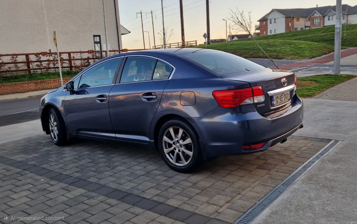 2012 Toyota Avensis 2.0 D4D €3150 - Image 4