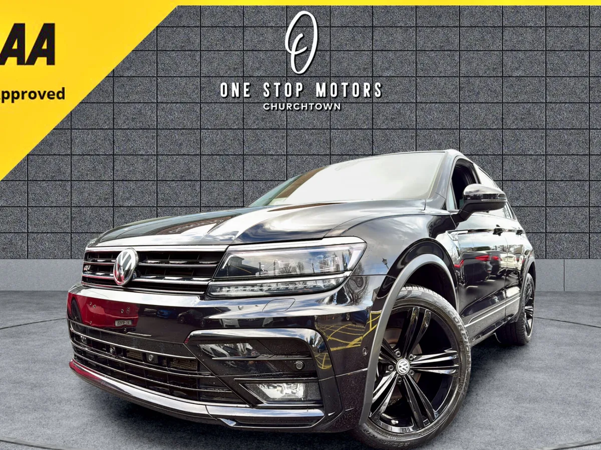 2018 VW Tiguan 2.0TDI DSG *R-LINE / 4MOTION* BLK E - Image 2