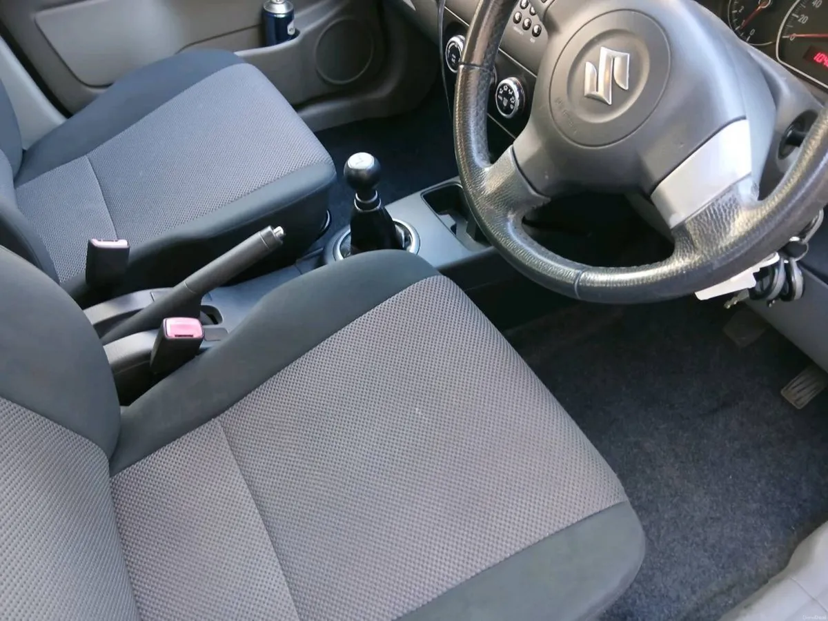 08 SUZUKI SX4 1.5GLX  only(104km ) new NCT ,Tax - Image 4
