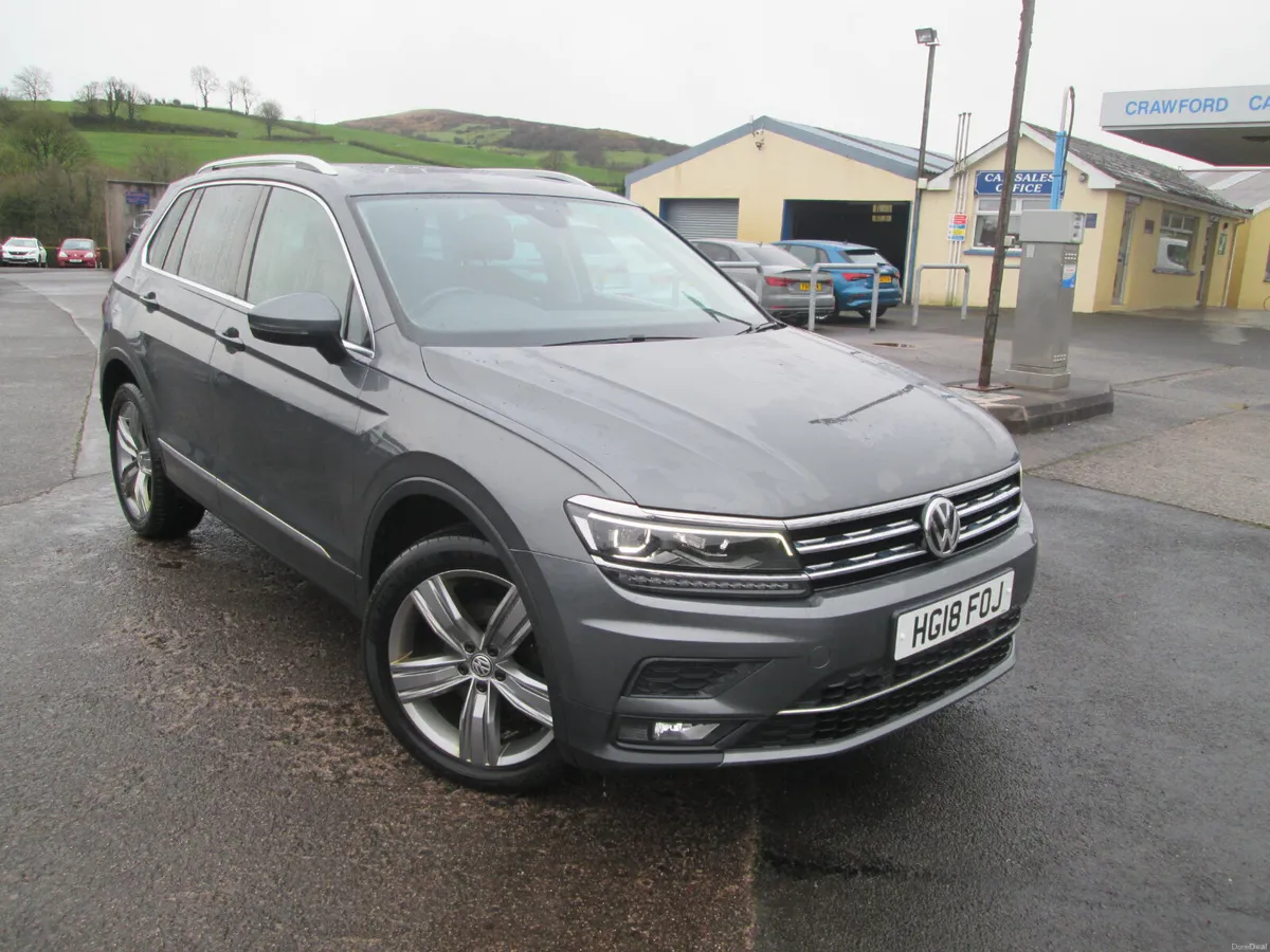 2018  VOLKSWAGEN  TIGUAN  2.0  TDI  SEL  4X4  5DR - Image 1