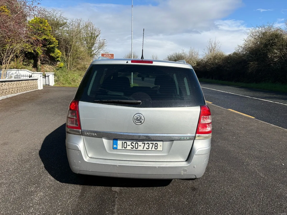 2010 Vauxhall Zafira 7 Seater 1.7 Diesel NCT&TAX. - Image 3