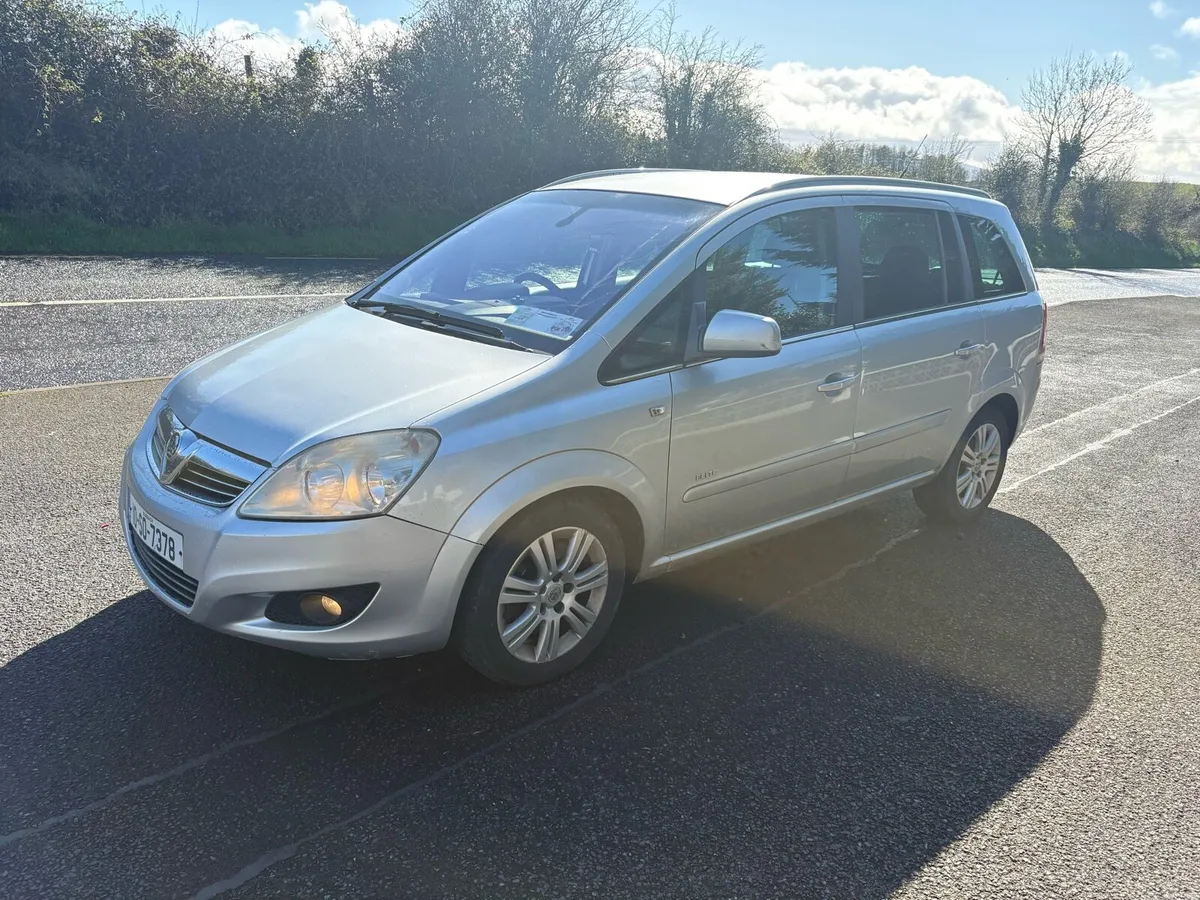 2010 Vauxhall Zafira 7 Seater 1.7 Diesel NCT&TAX. - Image 1
