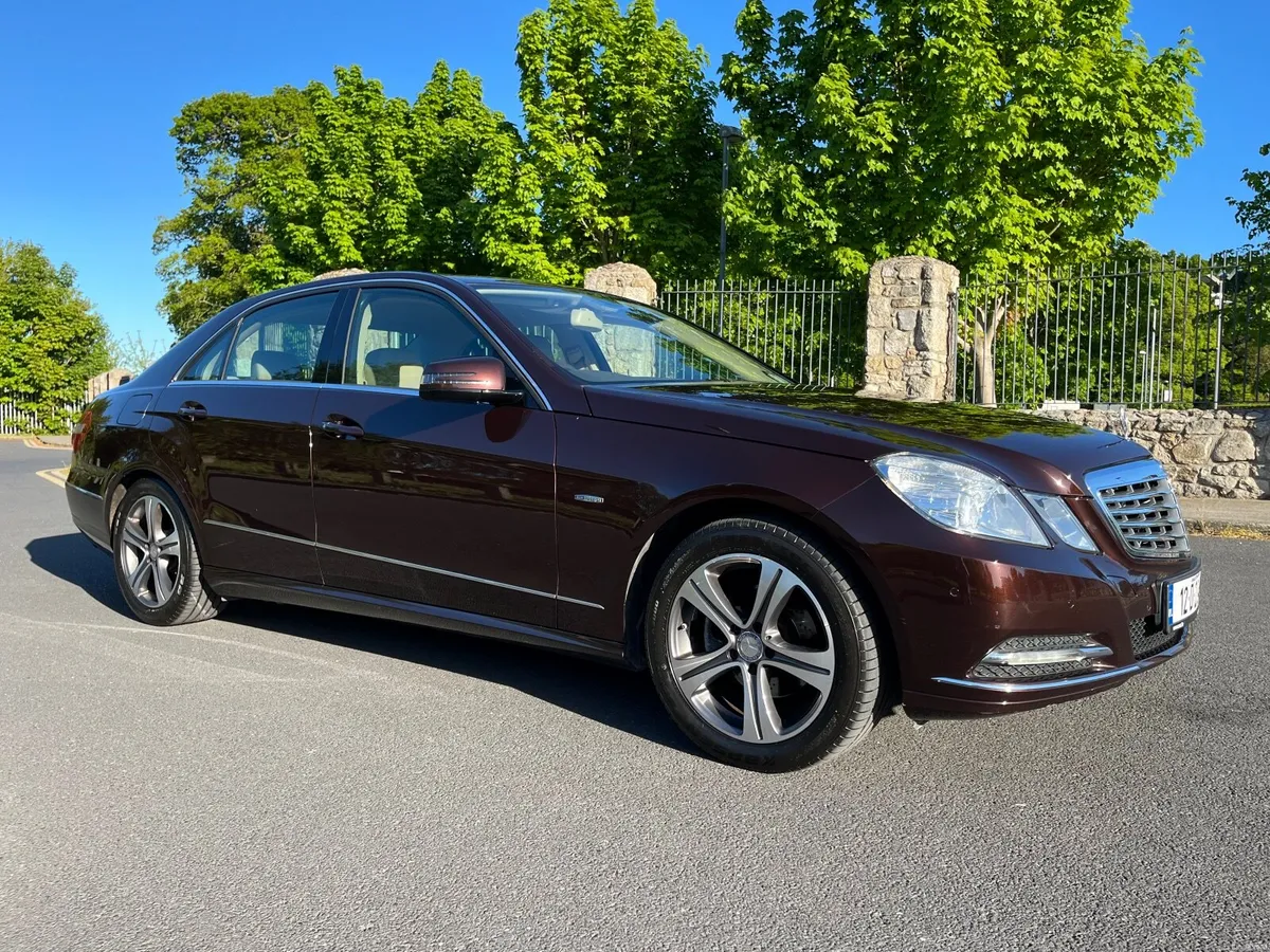 2012 Mercedes-Benz E 200 d Elegance Auto 71k miles - Image 1
