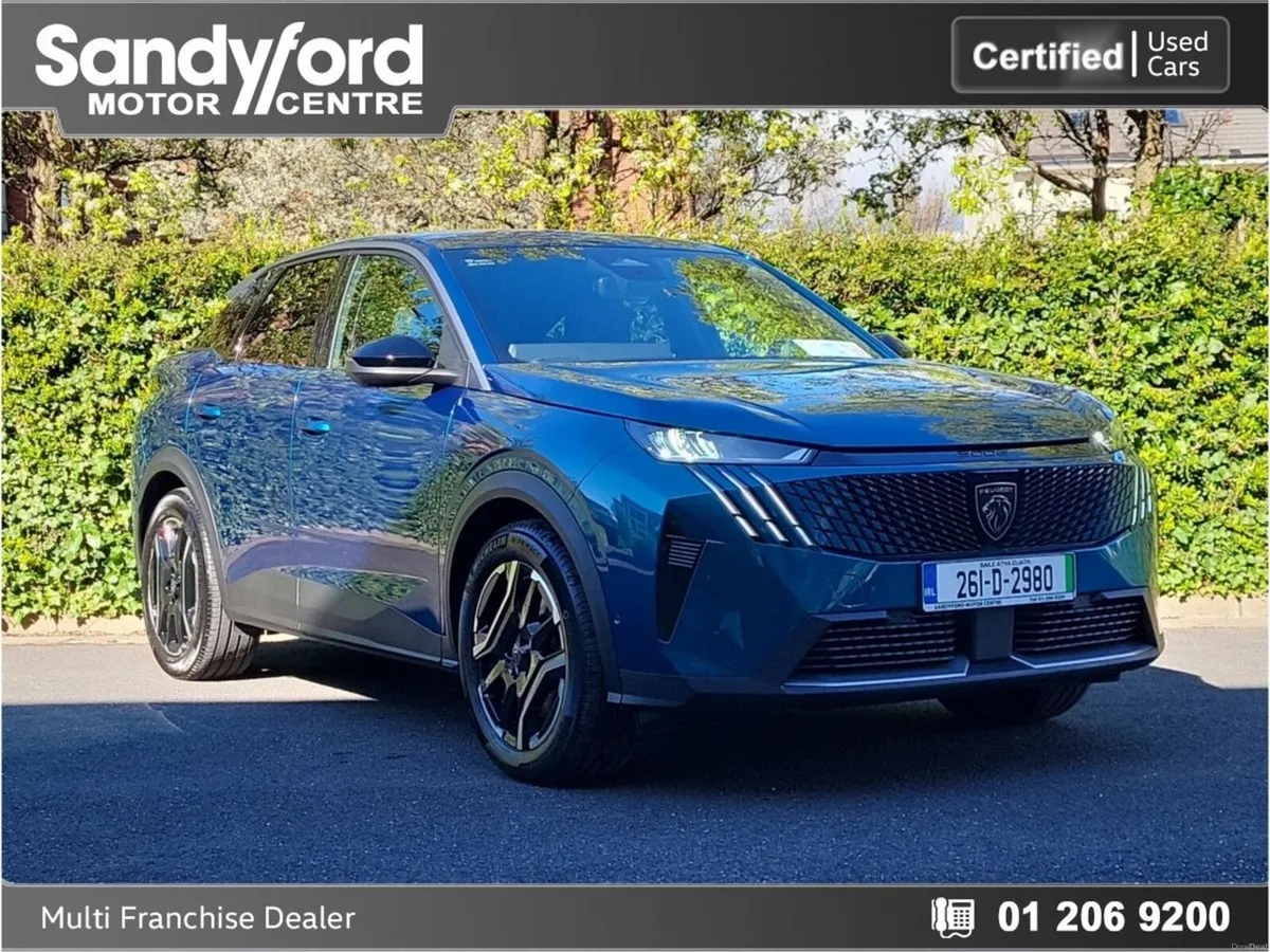 Peugeot 3008 EV 73kWH ALLURE**Ex DEMO** - Image 1