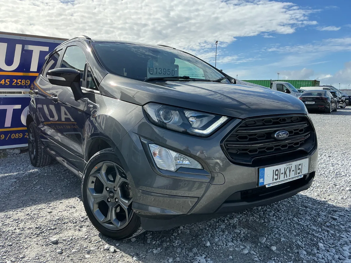 2019 FORD ECOSPORT PETROL ST-LINE LOW KMS - Image 1