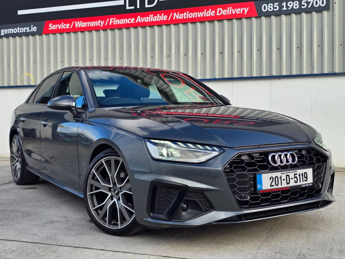 AUDI A4 S-LINE 163BHP BLACK EDITION LOW MILEAGE - Image 1